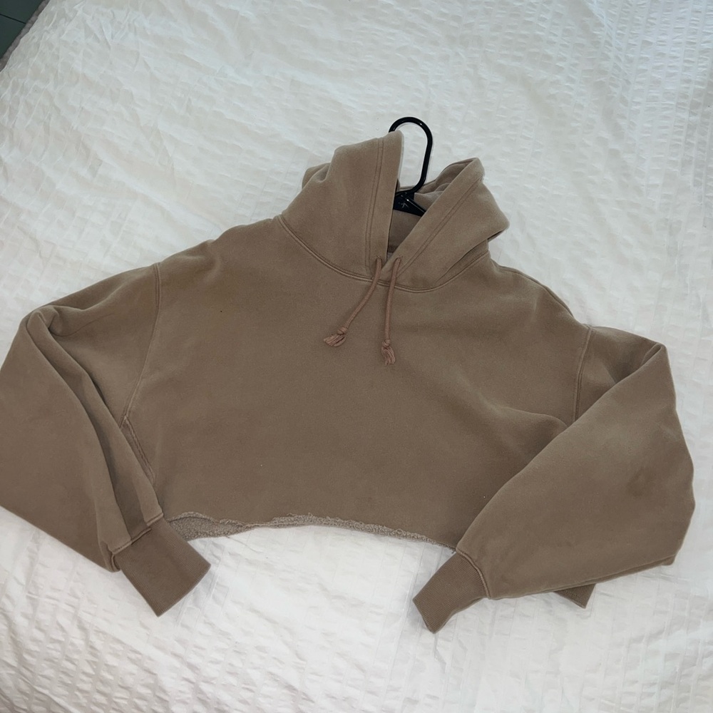 TNA cozy af cropped hoodie